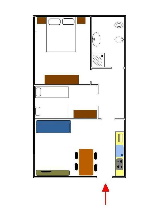 Appartamento Gardenia Кавалино-Трепорти Екстериор снимка